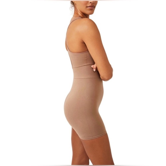 Free People Movement Every Single Time Runsie- Moonrock Tan Taupe Size XS/SM NWT - Picture 2 of 9